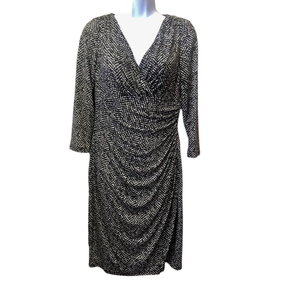 Women’s Lauren Ralph Lauren Sheath Dress 3/4 Sleeve - Picture 1 of 8